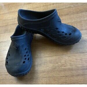 Muck Boot Clog Lite Women's Sz 8 Black Slip-On Gorpcore Outdoors Waterproof Hike